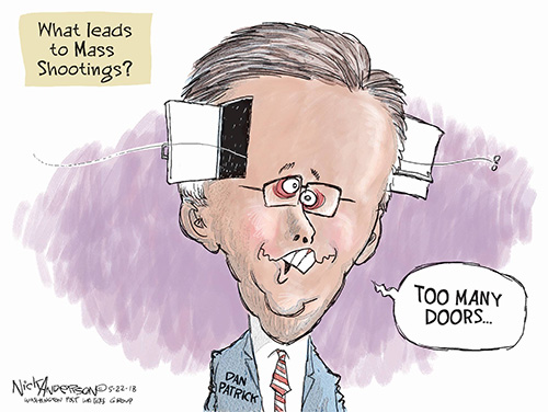 Too many doors by Nick Anderson